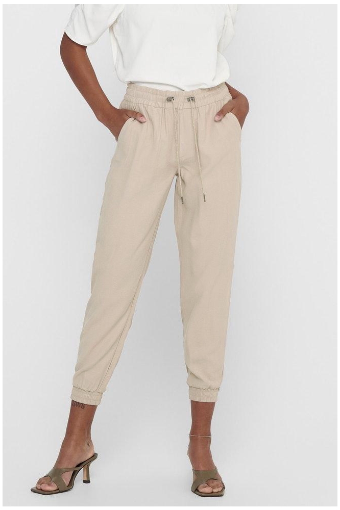 ONLKELDA-EMERY MW PULL-UP PANTS PNT 15203946 HUMUS